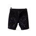 Men's Retro Washed Denim Shorts Summer Casual Loose Fit Mid Waist Vintage High Street Style Old Blue_viptrois.com