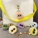 Bag Charm Ugly And Cute Plush Keychain Little Monster Bag Pendant Pearl Fur Ball Doll Car Keychain Small Gift_viptrois.com