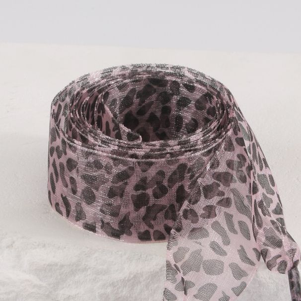 4cm wide leopard shoelaces snow yarn shoelaces cute shoelaces 2.5cm widened shoelaces leopard pattern silk yarn lace shoes_viptrois.com