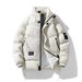 Men’s Winter Graphene-Enhanced Padded Jacket – Oversized Fit, Thickened Polyester Coat With Stand Collar (M-8XL, 3 Colors)_viptrois.com