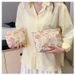 Women's Clutches & Evening Bags Gentle Cosmetic Bag Embossed Portable Travel Storage Wash Bag Large Canvas Cosmetic Bag_viptrois.com