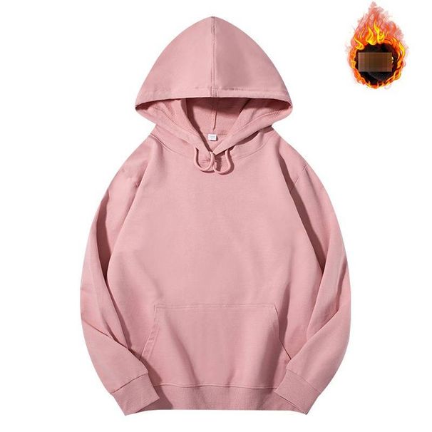 Unisex Fleece-Lined Hooded Sweatshirt - Soft & Warm Pullover For Workwear, Uniforms & Casual Wear (15 Colors, M-XXXXXL)_viptrois.com