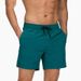 New Men's Solid Color Four-Piece Casual Shorts With Zippered Pockets, Beach Pants With Four-Sided Elasticity, Sports Shorts_viptrois.com