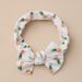 Cute Children's Fruit Digital Printed Headband European and American Baby Hair Accessories Stretch Nylon Baby Bow Wide Hair Band_viptrois.com