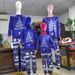 Christmas Home dress printed pajamas Christmas family crew-neck long-sleeved suit_viptrois.com