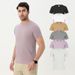 Men's Clothing Sports Short Sleeved High Knit Mesh T Shirt Men_viptrois.com
