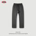 Women's Clothing Heavy Pants Youth Loose Men's Sweatpants Straight Sports Men's Trousers_viptrois.com