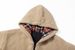 Men's Christmas Plaid Fleece Jacket – Retro Leopard Print Hooded Coat (S-XXL, Black/Grey/Khaki)_viptrois.com
