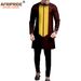 Men's clothing African ethnic solid color men's casual jacket + pants_viptrois.com