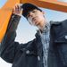 Hanlu Wear 2025 Spring New Style Loose Label Denim Casual Work Jacket Men's Q_viptrois.com