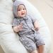 XG Baby Jumpsuit Summer A Thin Modal Short Sleeved Baby Clothes Baby Jumpsuit Romper Climbing Clothes_viptrois.com