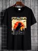 Funny Pug Tshirt, Pugzilla Tshirt, Funny Dog Pug T-Shirt Adults Comfortable Casual Stretched Slightly Fashion Summer Unisex Soft Streetwear_viptrois.com