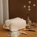 Storage Bags New PU Portable Cosmetic Bag Travel Storage Large Capacity Cosmetic Storage Double Layer Portable Handbag_viptrois.com