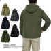 Men's Detachable Hood Winter Jacket - Thickened Fleece Lined Windproof Coat For Outdoor & Casual Wear (Army Green/Black/Khaki/Navy/Gray)_viptrois.com