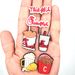 Cute Cartoon Beer Fried Chicken Donut Shoes Flower Shoe Buckle Personalized DIY Shoe Accessories Accessories_viptrois.com