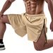 Men's Clothing Summer Shorts Side Zipper Thin Beach Pants Casual Shorts_viptrois.com
