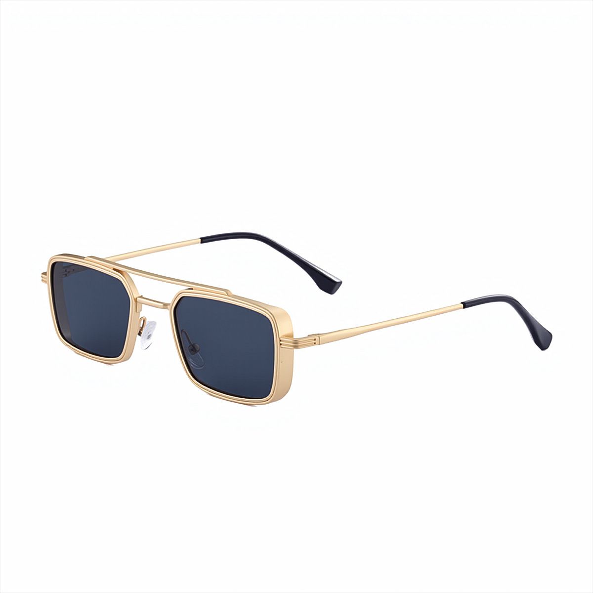 Men's Glasses New Style Metal Square Frame Sunglasses For Men High End Sun Protection Sunglasses Men's Trendy Sunglasses Sunglasses_viptrois.com