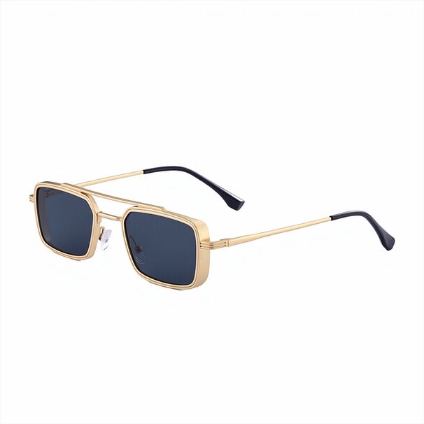 Men's Glasses New Style Metal Square Frame Sunglasses For Men High End Sun Protection Sunglasses Men's Trendy Sunglasses Sunglasses_viptrois.com