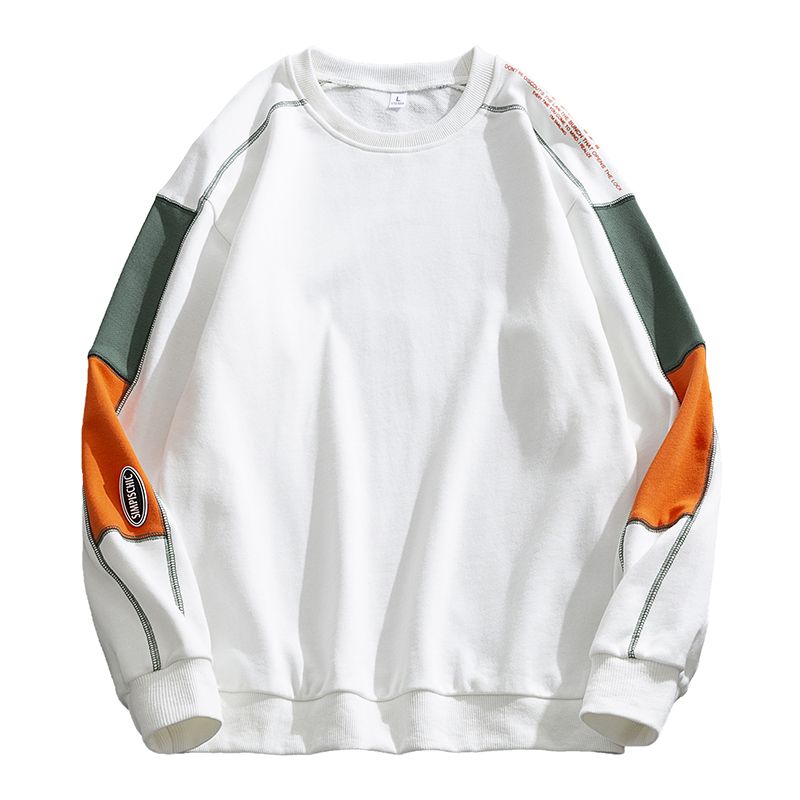 2023 Men Casual Sweatshirt Hoodie Men Harajuku Streetwear Pullover Male Patchwork Loose O-Neck Fashion Hip Hop Hoodies_viptrois.com