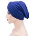 Cross Border Supply Of Muslim Headscarf Hats New Solid Color Three Brim Headscarf Factory Direct Sales Of Muslim Headscarves_viptrois.com