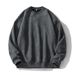 Fashion Sweater 400g Suede Solid Color Sweater Men's Spring New American Retro Top Couple Pullover Jacket_viptrois.com