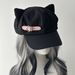 Cat Ear Duckbill Cap Star Heart Y2K Leather Buckle Subculture Face Slimming Cute Anime Beret_viptrois.com