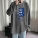 Long Sleeved T-Shirt For Boys In Spring Autumn Round Neck Fashion, Casual And Versatile, Handsome Base Shirt, Loose_viptrois.com