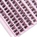 120pcs Cluster Lashes 8-16mm Wispy Individual Lashes Natural Look Lashes D Curl Fluffy Cluster Lashes DIY Eyelash Extension_viptrois.com