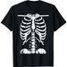 Camiseta Esqueleto, Regalos Jaula Torácica Disfraz Halloween, Camiseta De Algodón Universal Y Mujeres, Ropa Casual Para_viptrois.com