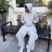Cross Border New Hooded Casual Comfortable Street Style All Match Unisex American Sweatshirt Leggings Suit In Stock_viptrois.com