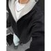 Retro Double Zipper Cardigan Hooded Sweatshirt Trendy Brand Loose And Versatile Casual Jacket_viptrois.com