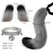Halloween costume tail costume fox ear clip_viptrois.com