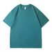 New 210g Combed Pure Cotton Loose Short-sleeved T-shirt For Summer 2025_viptrois.com