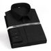 Men's Stretch Non-Iron Long Sleeve Dress Shirt - Professional Business Formal Shirt For Office & Interviews_viptrois.com