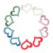 Colorful Sweet Hollow Love Heart Claw Clip - Valentine's Date Photo Back-of-Head Hair Clip For Updos - Romantic Shark Clip_viptrois.com