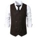 Men's British Style Retro Suit Vest Casual Business Vest_viptrois.com