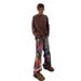 Men's Clothing High Street 3D Digital Printing Rainbow Oil Painter Loose Straight Jeans Unisex Trend_viptrois.com