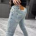 Men's Clothing Slim Fit Elastic Skinny Pants Men's Casual Washed Pants_viptrois.com