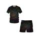 Men's 3D Printed T-Shirt Short Sleeved Math Geometry Print Loose Casual Top European American Style Custom Made Design_viptrois.com
