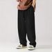Men's Clothing Autumn New Men's Corduroy Casual Sports Loose Trousers_viptrois.com