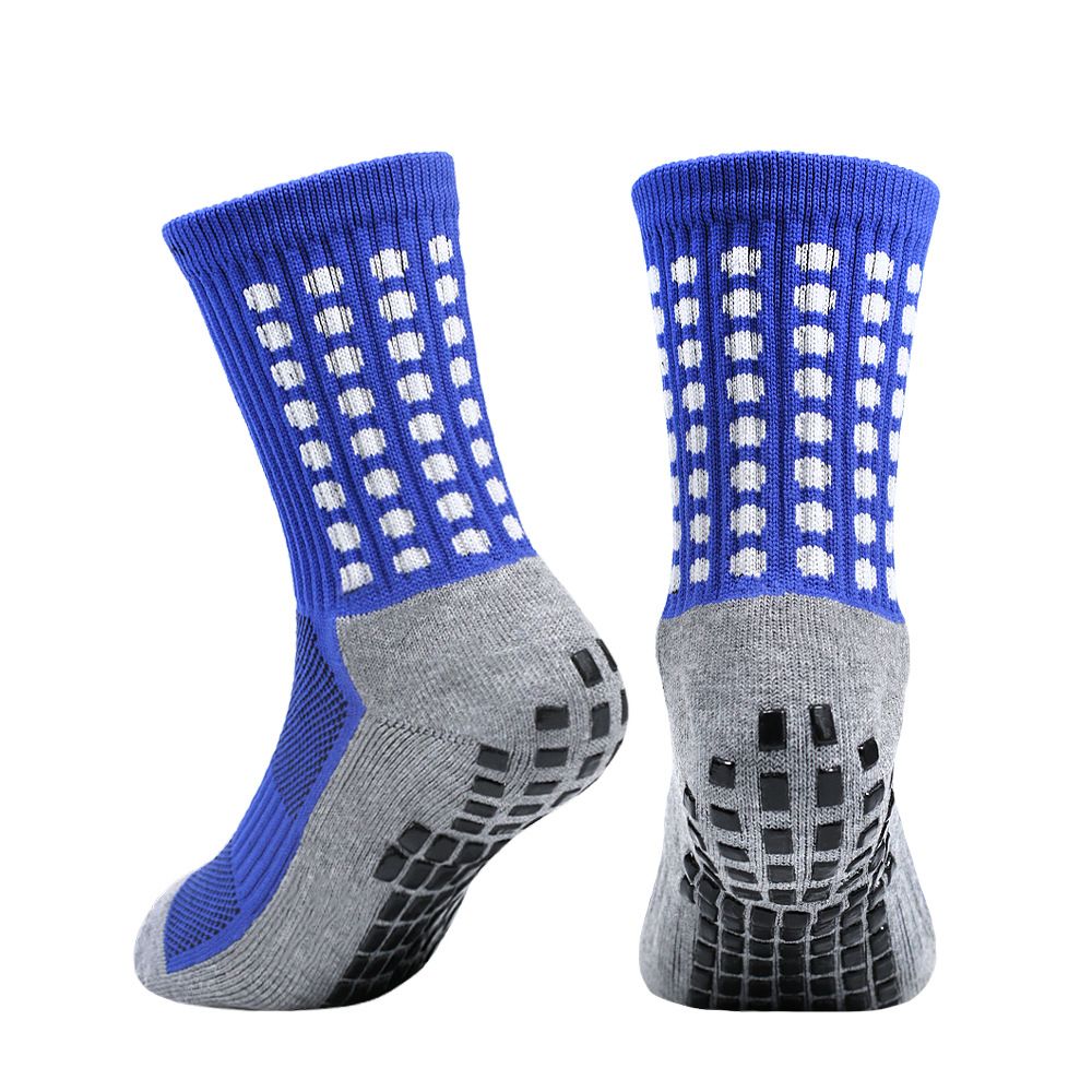 Children's Football Socks Sports Socks Mid Tube Dotted Anti Slip Socks Youth Version Trampoline Socks Female Floor Socks 33 39_viptrois.com