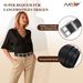 Women's Leather Belt For Jeans Dresses Trousers With Classic Pin Buckle, 3.8 Cm Width_viptrois.com