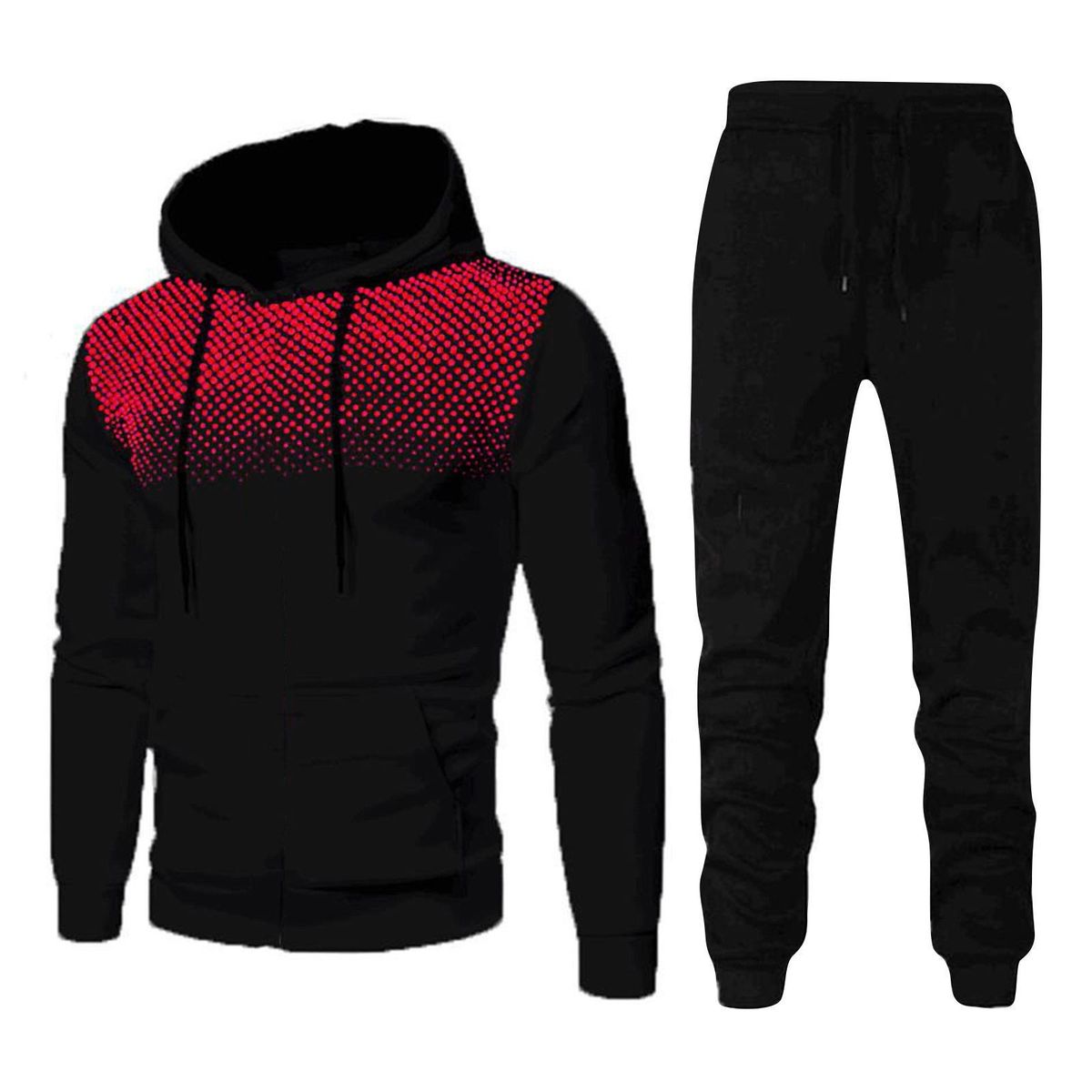 Men's Clothing sweatshirt trousers sports fitness men's sweatshirt sweatpants suit_viptrois.com