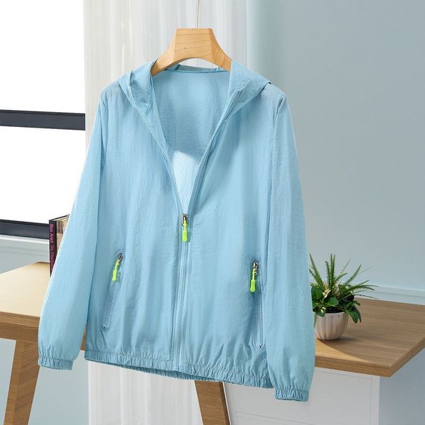 Summer New Men's Loose Fitting Oversized Sun Protection Fashionable Young Couples Breathable Skin Clothing, Outdoor_viptrois.com