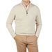 Men's Clothing 2024 New Autumn And Winter Casual Men's Zipper V-Neck Solid Sweater_viptrois.com