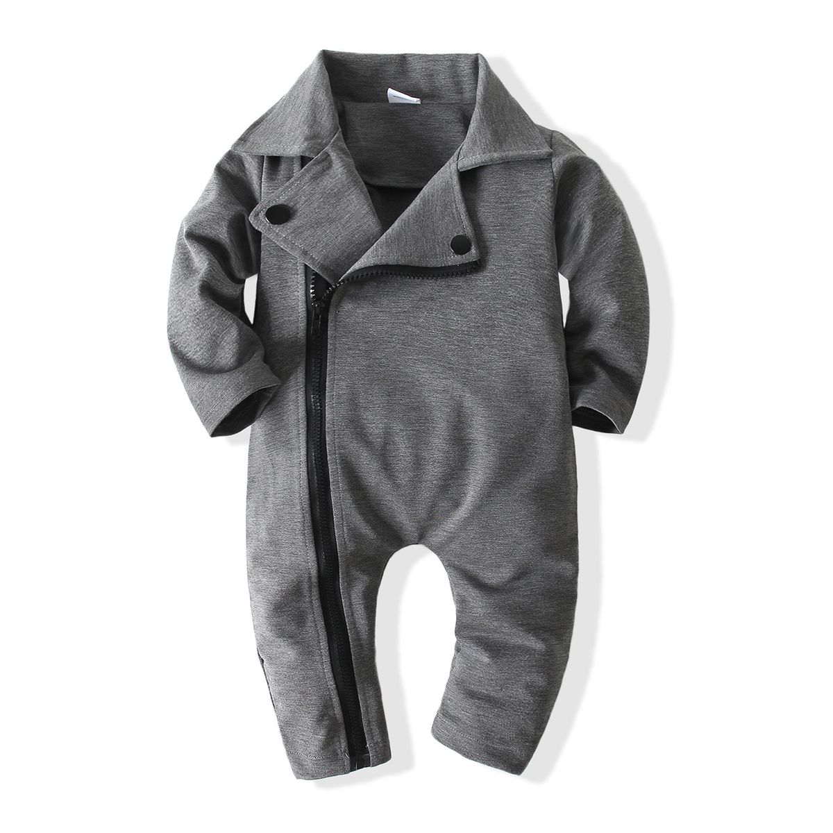 Children's clothes suit collar gentleman baby clothes baby wrap farts autumn onesie_viptrois.com