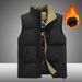 100-300 Pounds Graphene Spring And Autumn Winter Men's Fleece Warm Thick Plus Size Cotton Vest, Worn On Horseback_viptrois.com