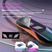 Sports Car Shape Stereo Sound Neckband LED Display Wireless Bluetooth Headphones Magnetic In-ear Headsets Sports Gamer Earphones_viptrois.com