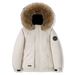 Winter-Ready Unisex Parka With Luxe Fur Collar – Ultra-Warm Down-Filled Coat For Extreme Cold, Water-Resistant & Windproof_viptrois.com