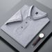 Men's Short-Sleeve Polo Shirt 2026 New Summer Cotton T-Shirt With Turn-Down Collar Business Clothing For Young And_viptrois.com
